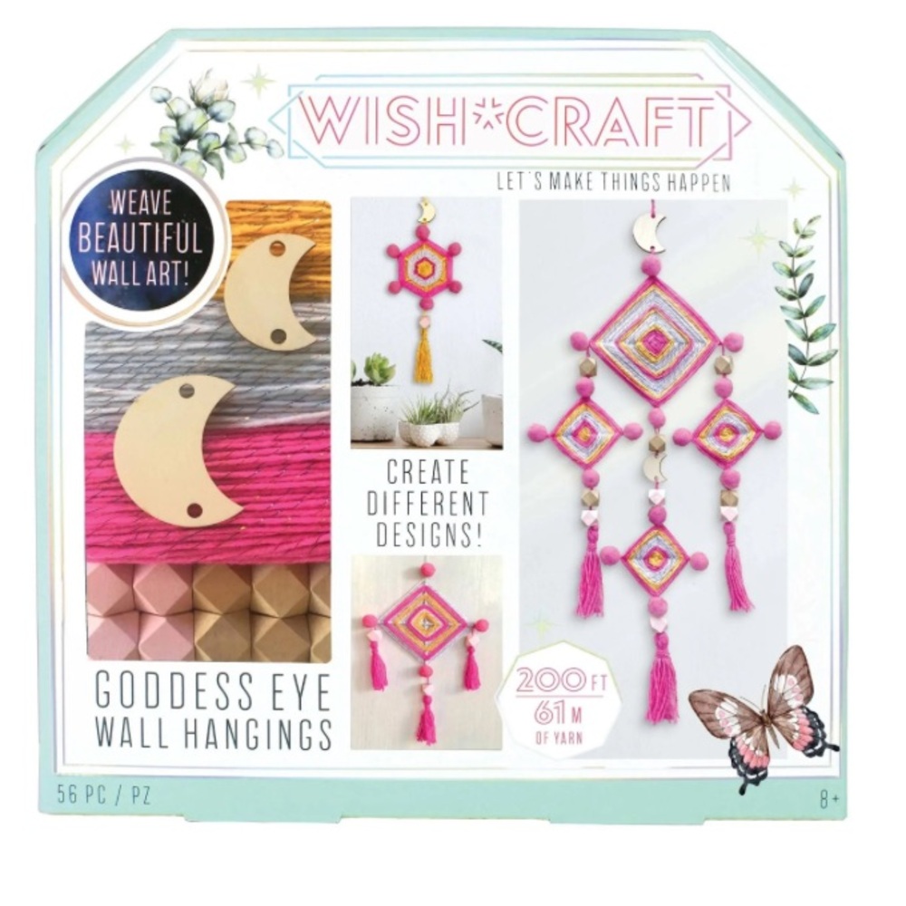 NWT/NIB Wish Craft Goddess Eye Wall Hangings